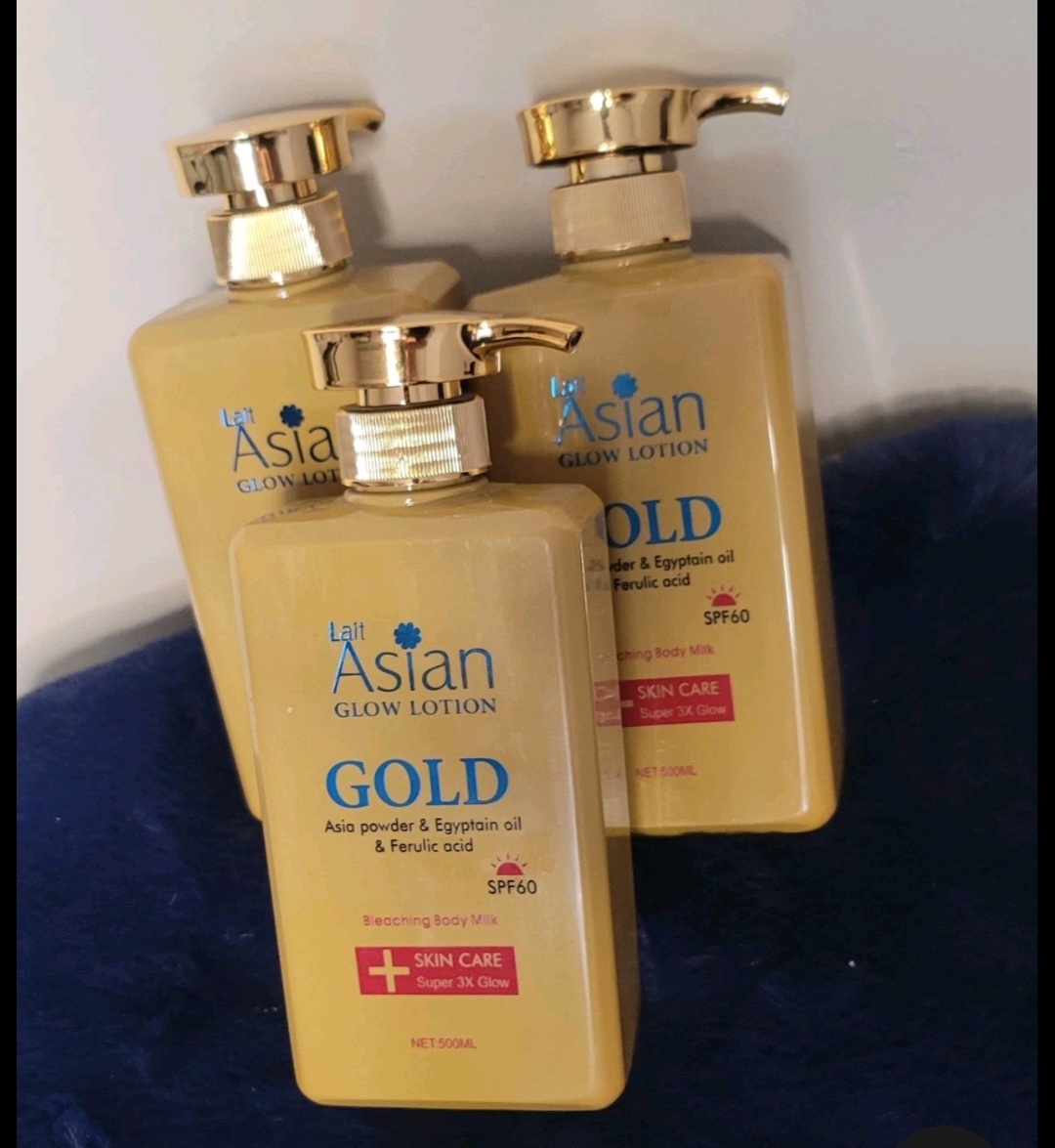 Lait Asian Glow lotion Gold. 