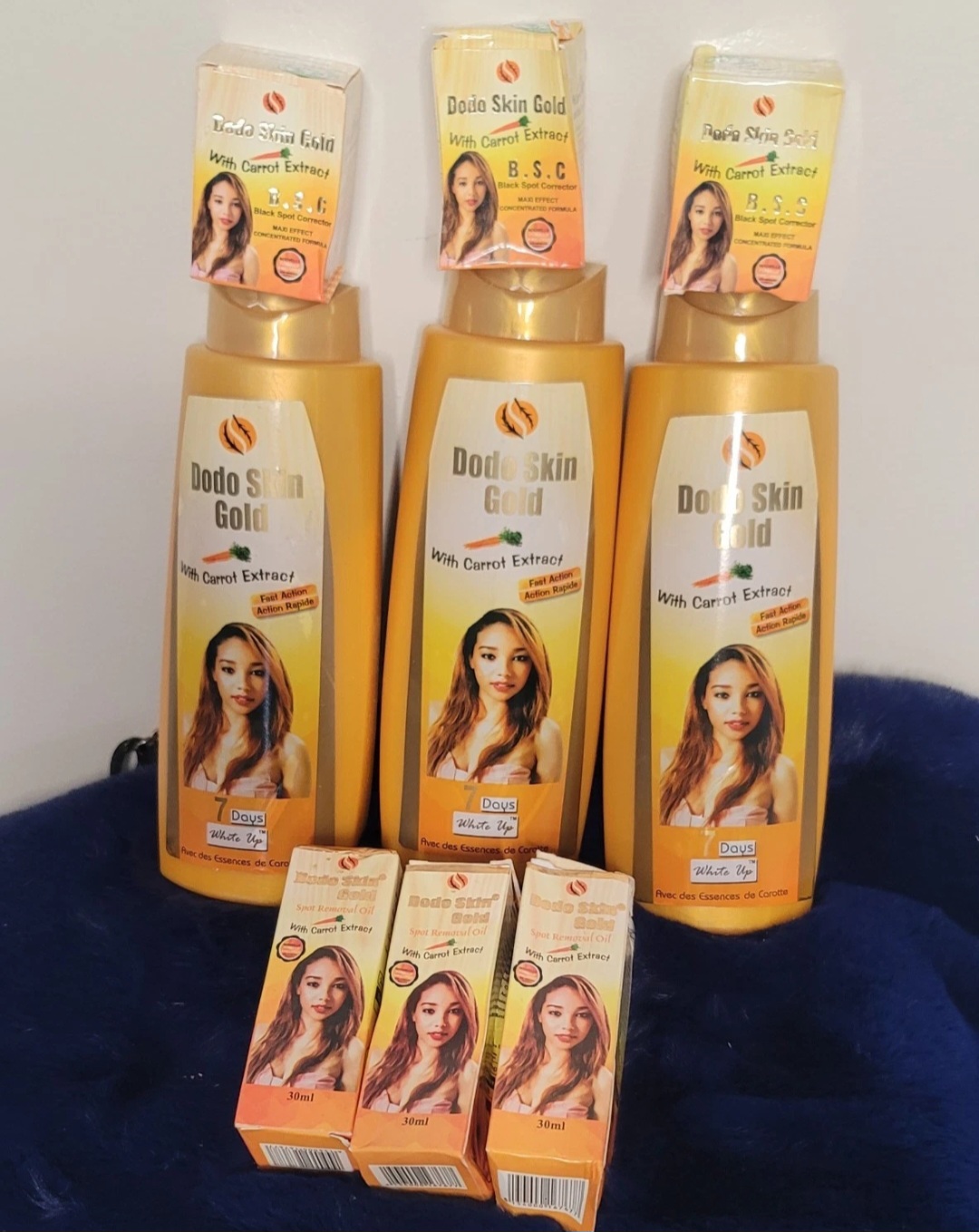 Dodo Skin Gold lotion, Serum & Spot Corrector
