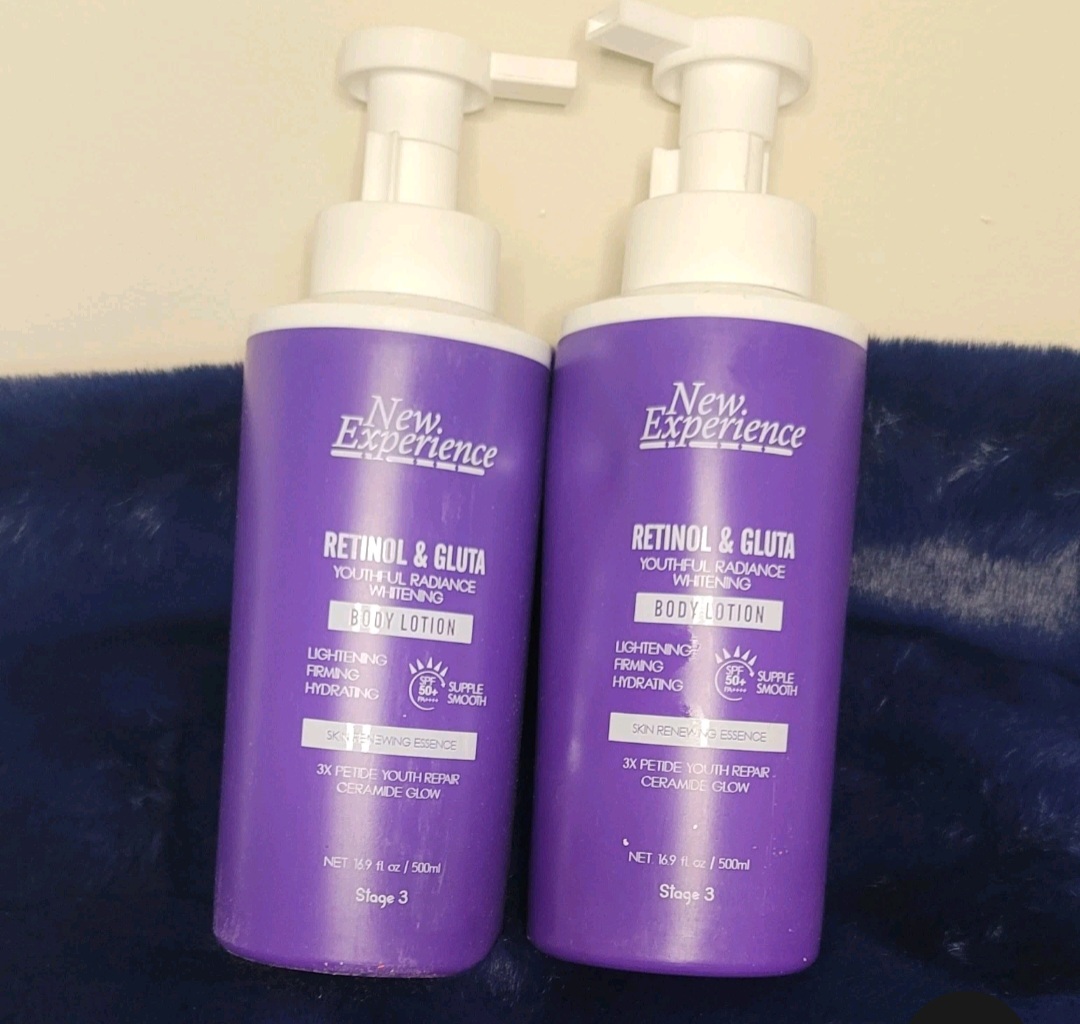 New Experience Retinol and Gluta body lotion 