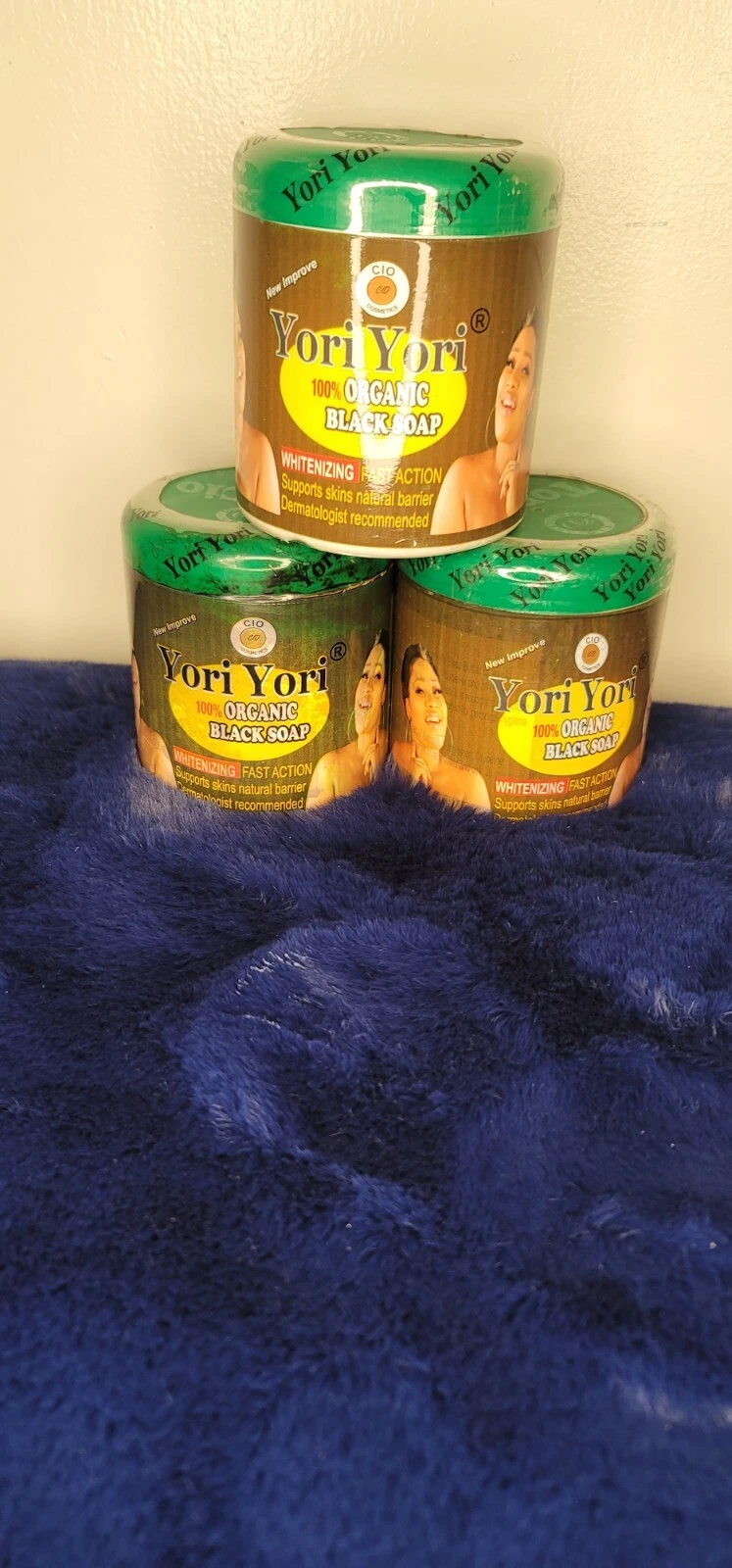 Yori Yori Organic Whitenizing Black Soap