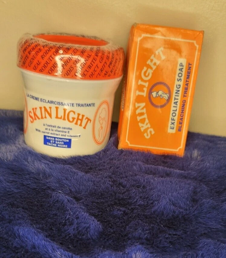Skin Light Lightening Body Cream 500 ml  and Soap